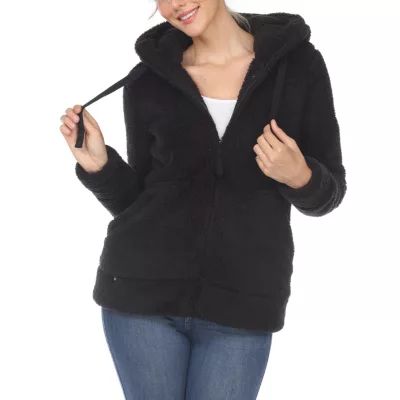White Mark Womens Hooded Midweight Quilted Coat