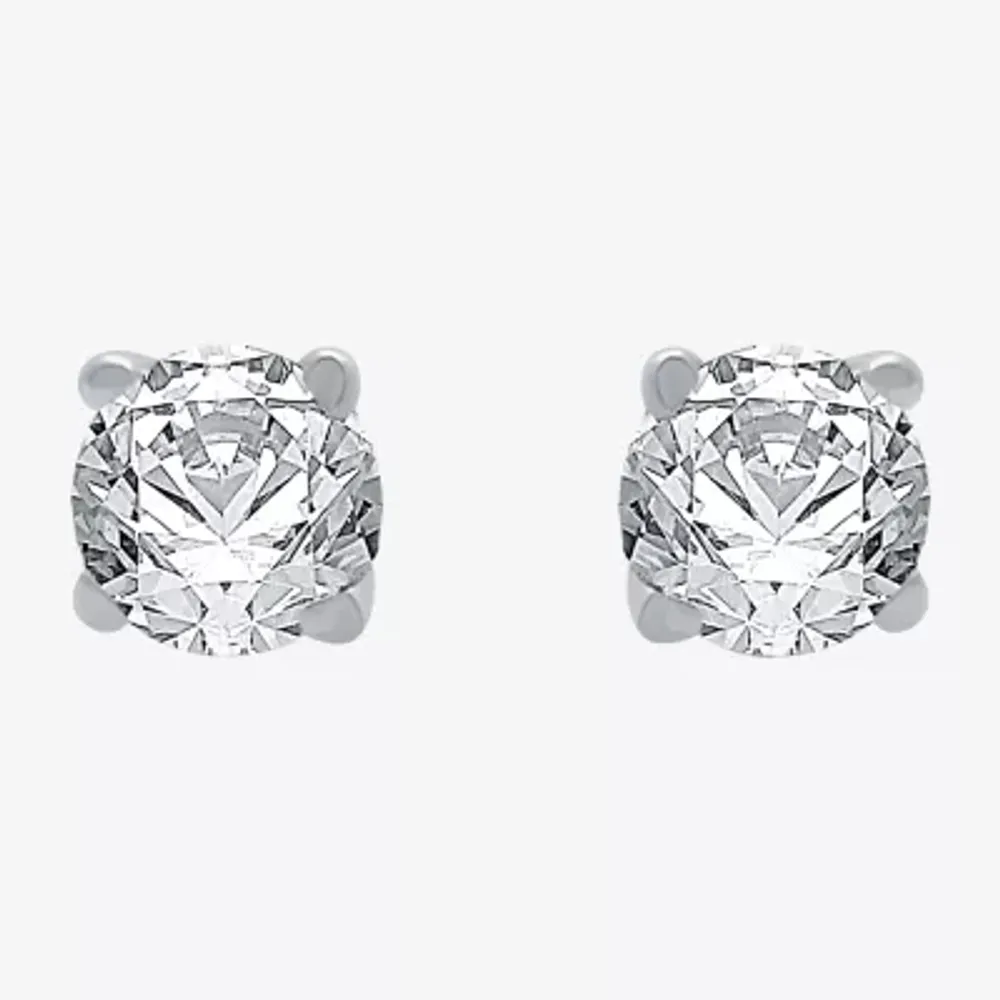 Ever Star 1/4 CT. T.W. Lab-Grown (G / SI1-SI2) Diamond 10K or 14K Gold Round Stud Earrings
