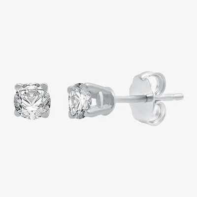 Ever Star 1/4 CT. T.W. Lab-Grown (G / SI1-SI2) Diamond 10K or 14K Gold Round Stud Earrings