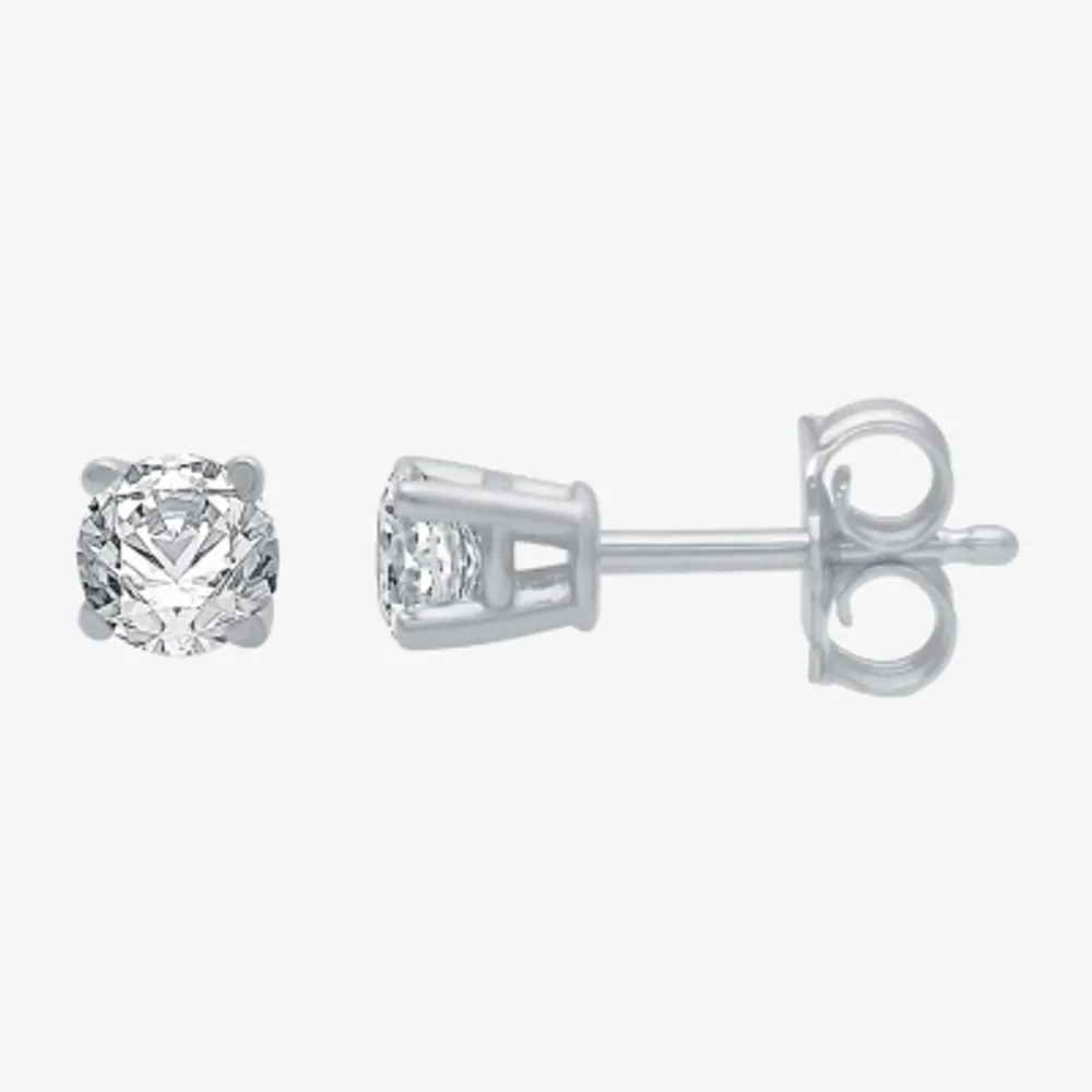 Ever Star 1/4 CT. T.W. Lab-Grown (G / SI1-SI2) Diamond 10K or 14K Gold Round Stud Earrings