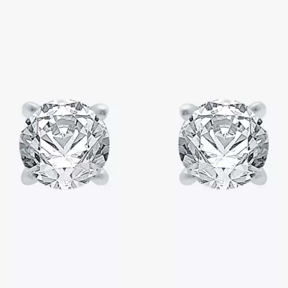 Ever Star 3/8 CT. T.W. Lab-Grown (G / SI1-SI2) Diamond 10K or 14K Gold Round Stud Earrings