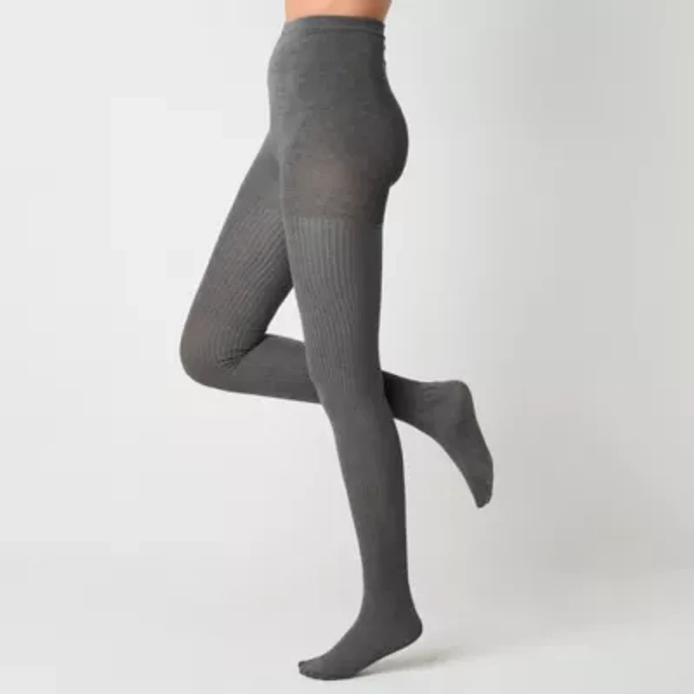 Mixit Womens Rib Sweater Tights