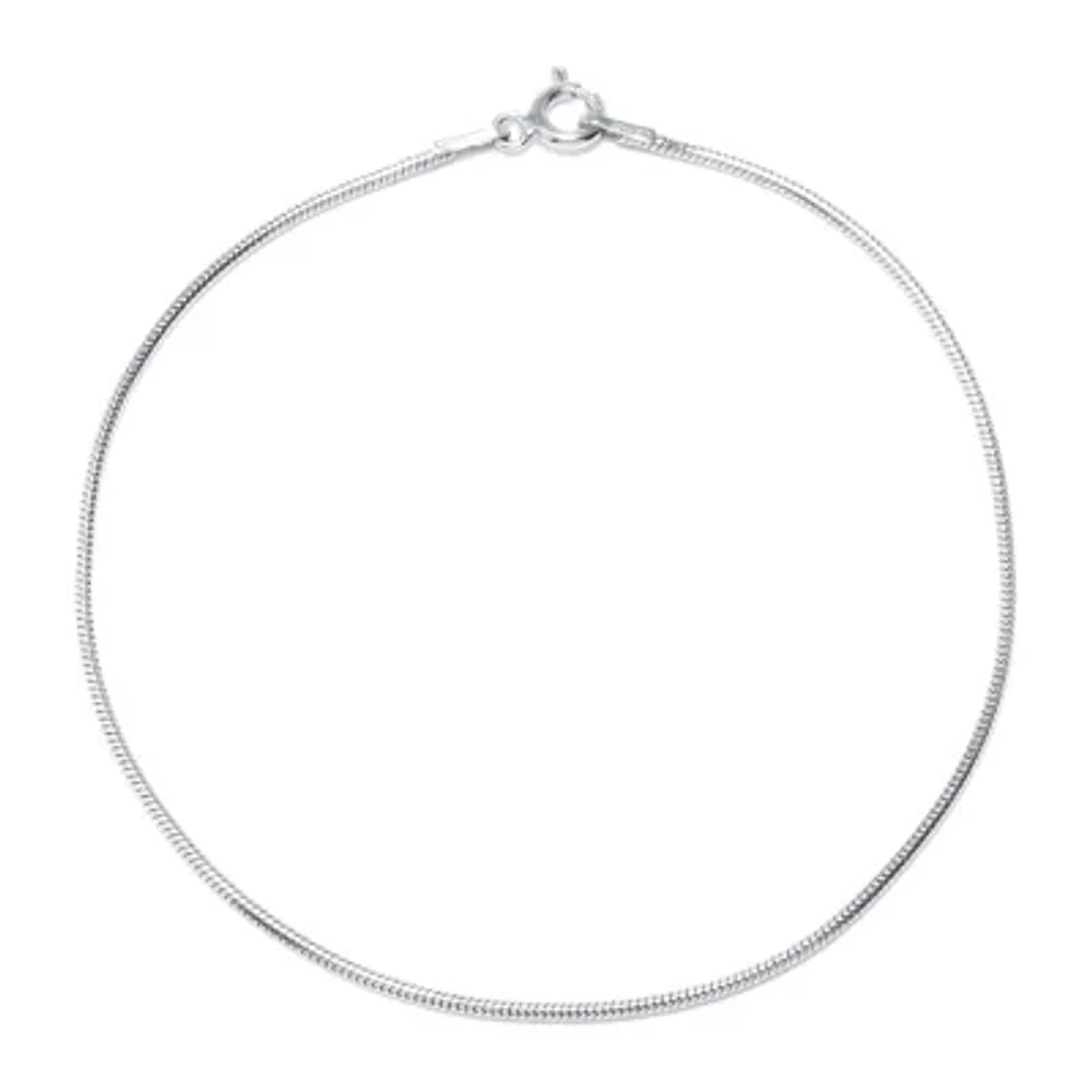 Silver Treasures Sterling Silver 7 Inch Snake Chain Bracelet