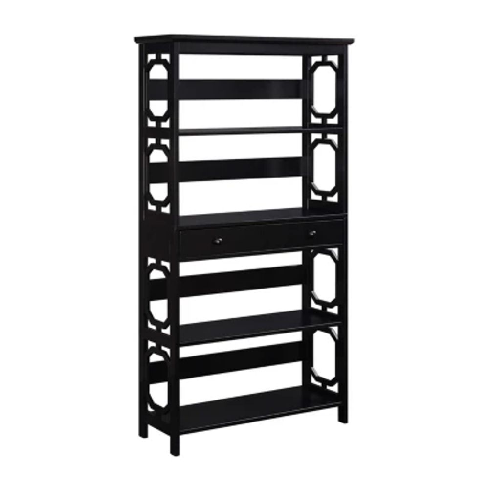 Omega 5-Shelf Bookcase