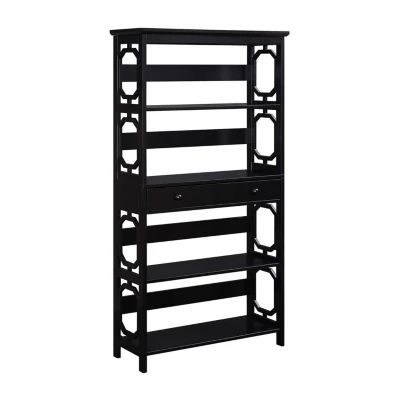 Omega 5-Shelf Bookcase