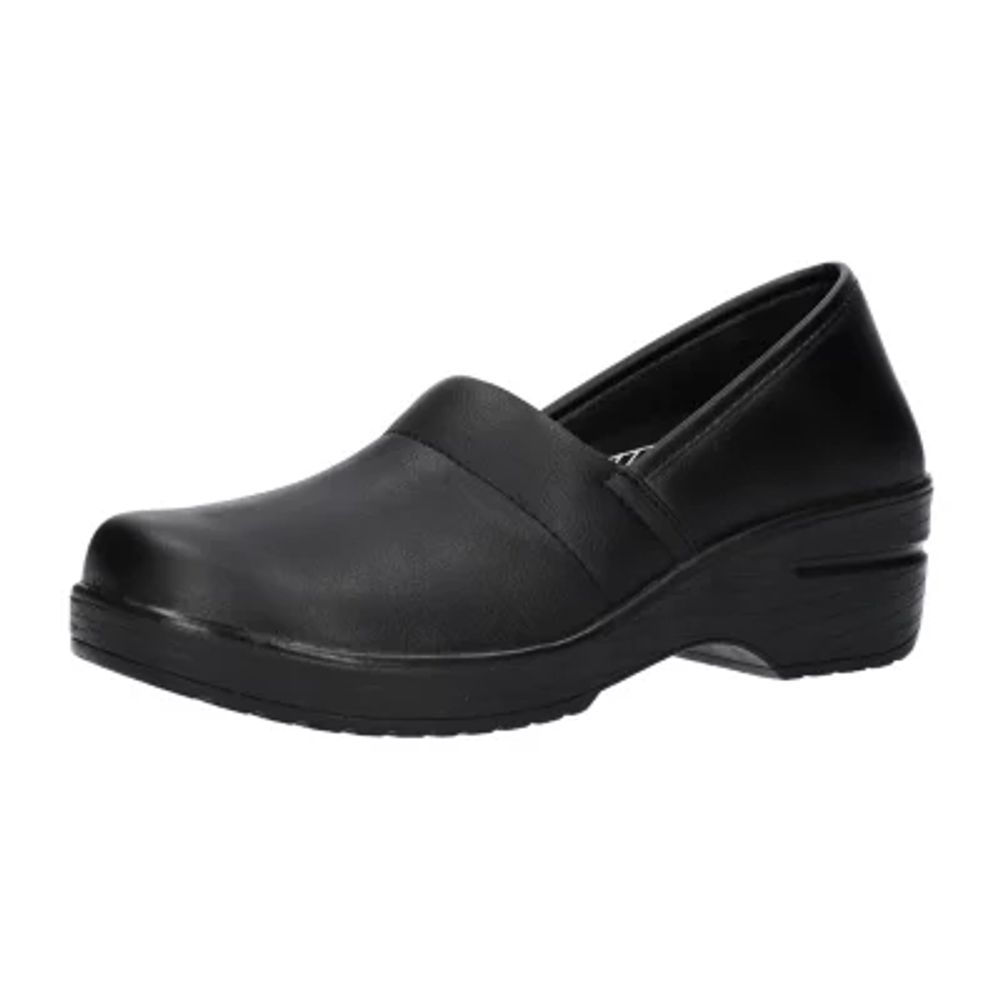 Easy Works By Street Laurie Womens Round Slip-On Shoe