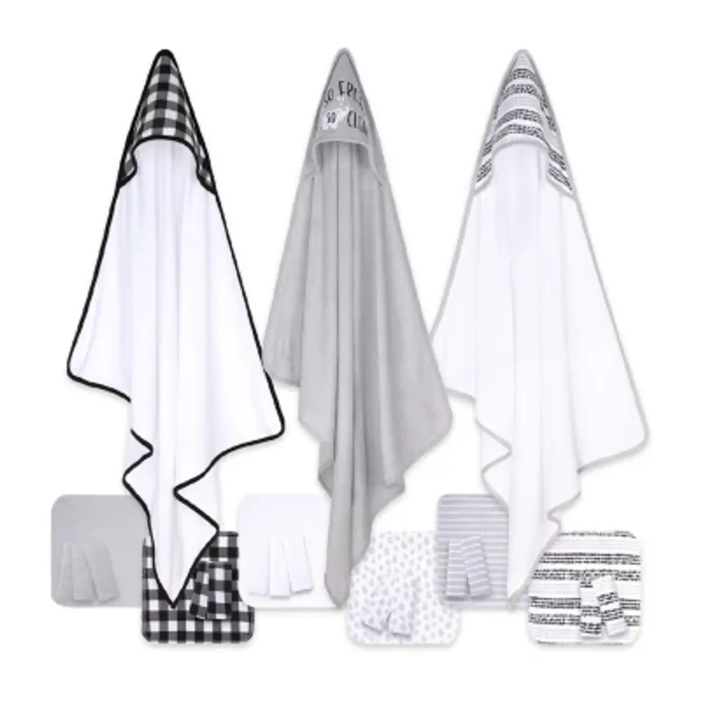 The Peanutshell Grey Check 23-pc. Gift Set