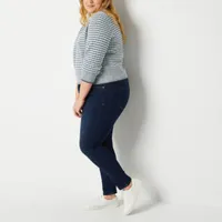 a.n.a - Plus Womens Comfort Waist Skinny Jean