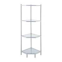 Royal Crest 4-Tier Corner Shelf