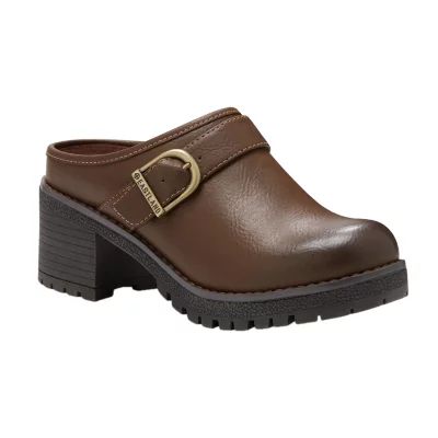 Eastland El Nola Womens Round Closed Toe Clogs