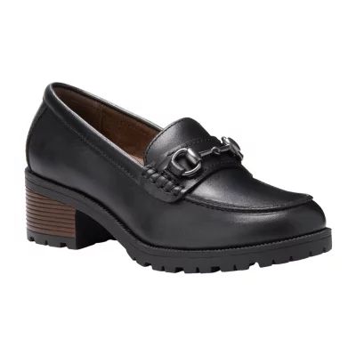 Eastland El Gwen Womens Round Loafers