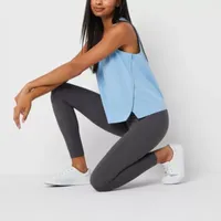 Stylus Womens Mid Rise Knit 26" 7/8 Ankle Legging