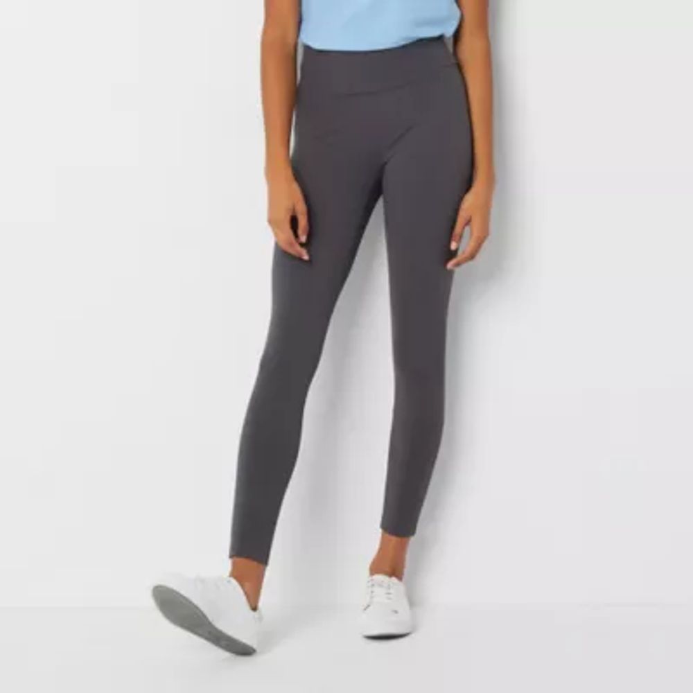 Stylus Womens Mid Rise Knit 26" 7/8 Ankle Legging