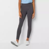 Stylus Womens Mid Rise Knit 26" 7/8 Ankle Legging