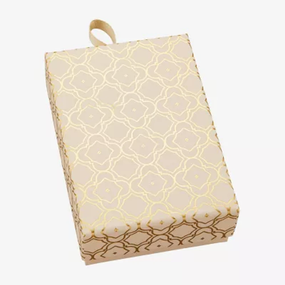 Sparkle Allure Love Carabiner Womens Red Cubic Zirconia 14K Gold Over Brass Heart Charm Bracelet