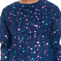 Little & Big Kid Girls Crew Neck Long Sleeve 2-pc. Pajama Sets