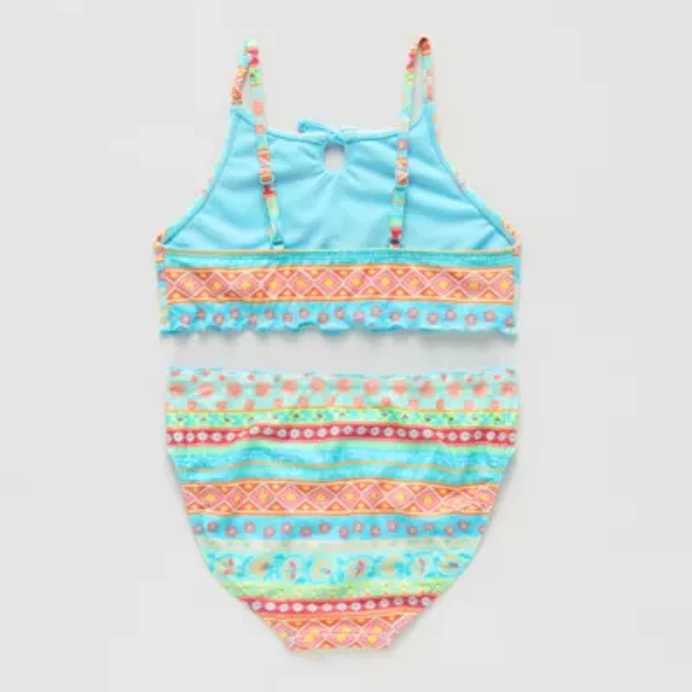 Thereabouts Little & Big Kid Girls Floral 2-pc. Bikini Set