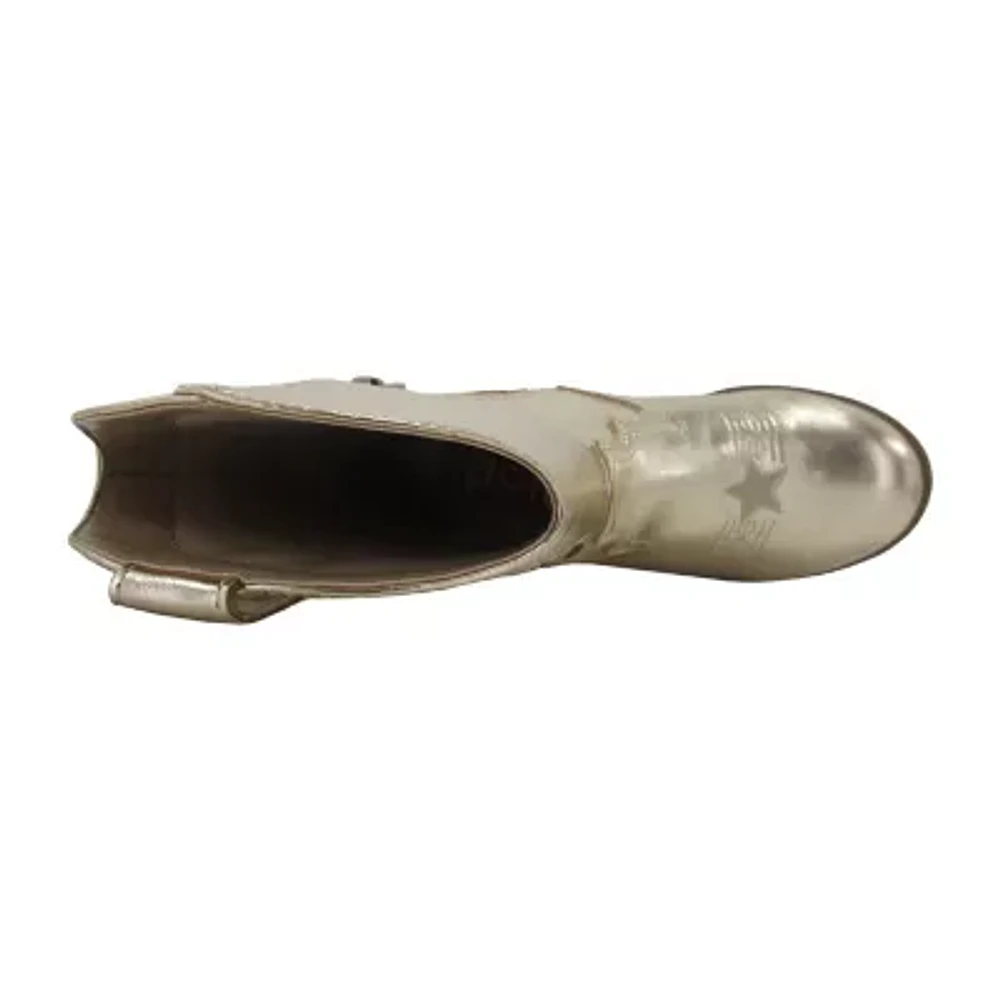 Pop Little & Big Kid Girls Karine Block Heel Booties