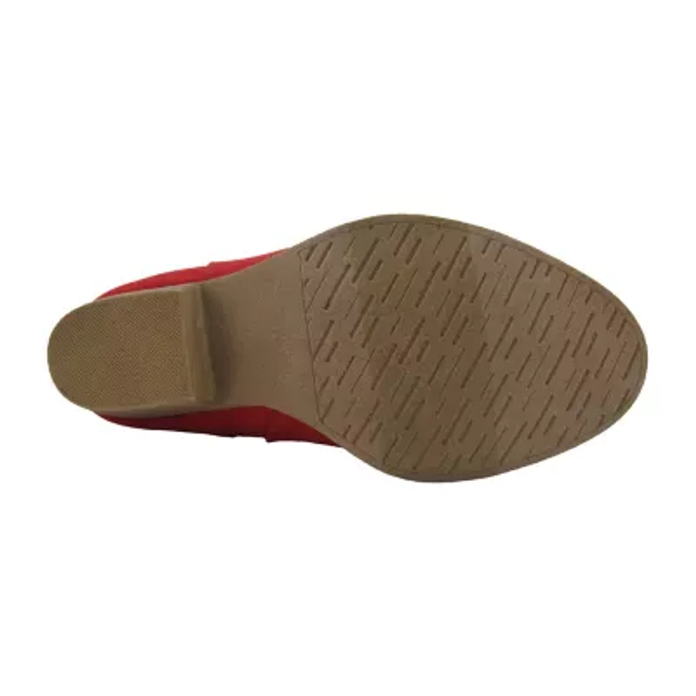 Pop Little & Big Kid Girls Dolen Stacked Heel Booties