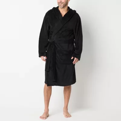 St. John's Bay Mens Long Sleeve Long Length Robe