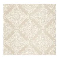 Safavieh Glamour Collection Aubrey Damask Square Area Rug