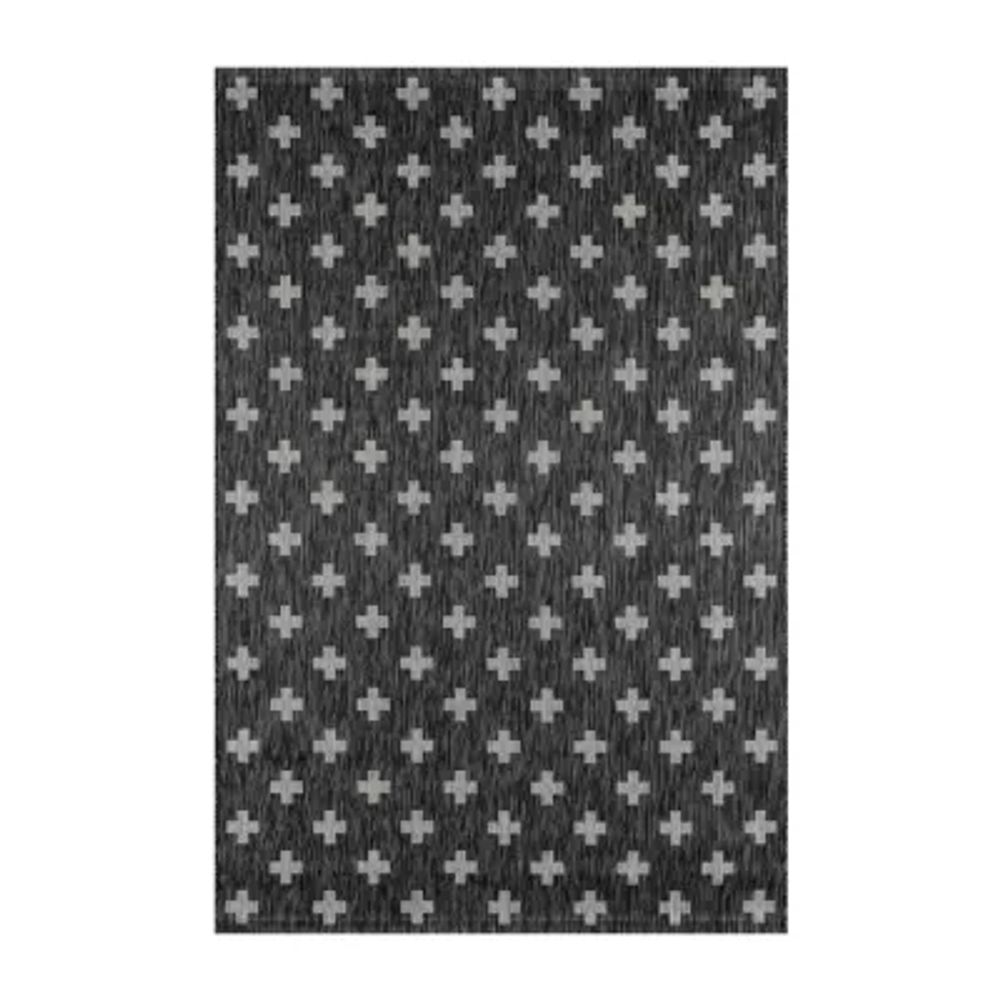 Novogratz Villa Umbria Geometric Indoor Outdoor Rectangular Accent Rug