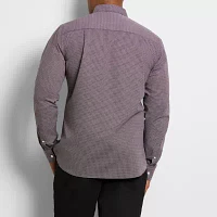 Van Heusen Mens Long Sleeve Cuffed Sleeve Classic Fit Big and Tall Button-Down Shirt