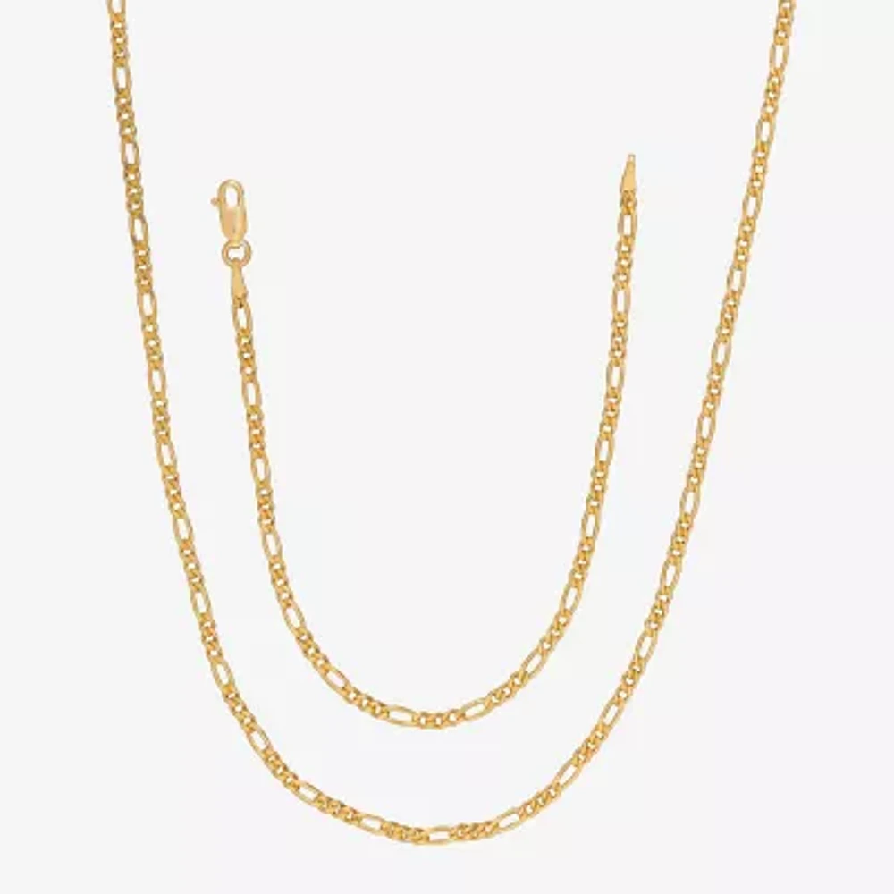 Made in Italy Womens 24K Gold Over Silver 2-pc. Jewelry Set