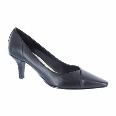 Easy Street Chiffon Womens Pointed Stiletto Heel Pumps
