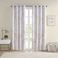 Intelligent Design Natalia Grommet Top Energy Saving 100% Blackout Single Curtain Panel