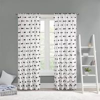 Intelligent Design Lauren Rod Pocket Embellished Sheer Single Curtain Panel