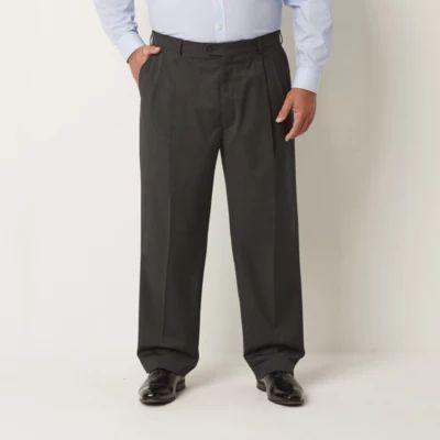 Stafford Coolmax All Season Ecomade Mens Classic Fit Pleated Front Suit Pant