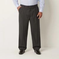 Stafford Coolmax All Season Ecomade Mens Classic Fit Pleated Front Suit Pant