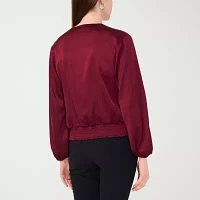 Sam And Jess Womens V Neck Long Sleeve Camisole