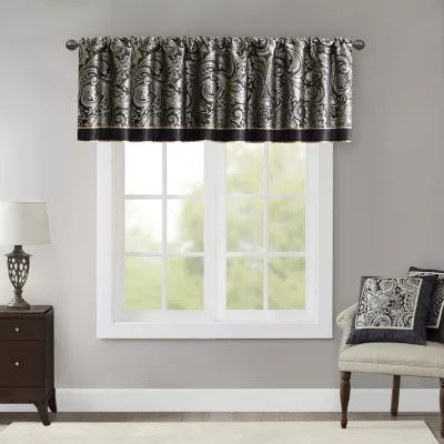 Madison Park Whitman Rod Pocket Tailored Valance