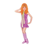 Little & Big Kid Girls Daphne Scooby Doo 4-pc. Costume