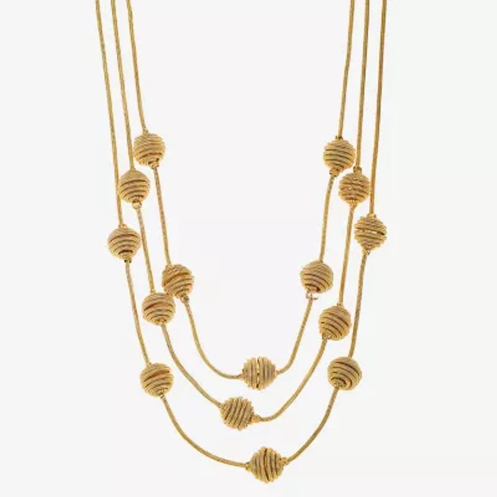 Monet Jewelry Womens Inch Strand Necklace
