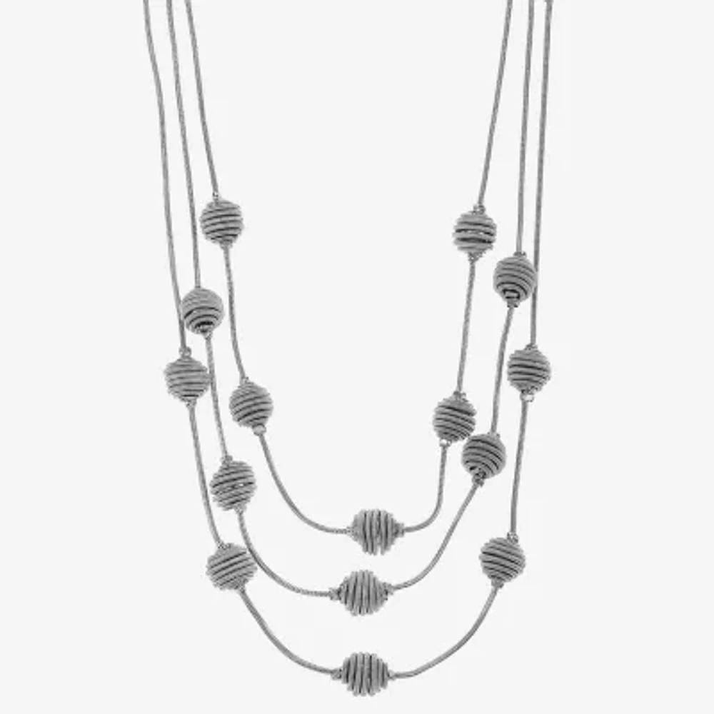 Monet Jewelry Womens Inch Strand Necklace