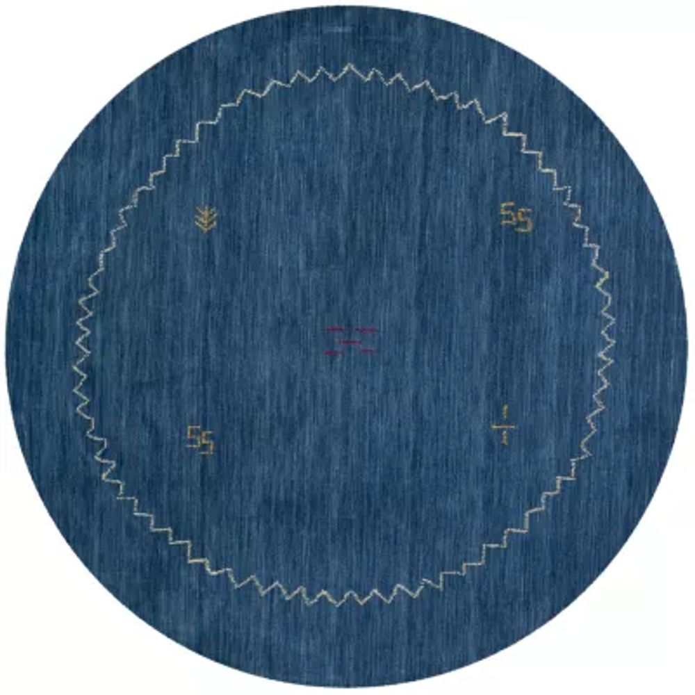 Safavieh Himalaya Collection Leo Solid Round Area Rug