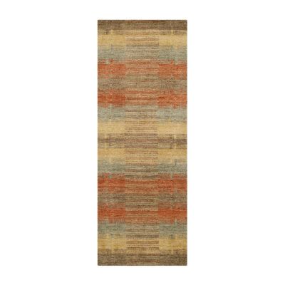 Safavieh Himalaya Collection Garnet Geometric Runner Rug