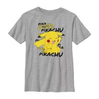 Little & Big Kid Boys Crew Neck Short Sleeve Regular Fit Pokeman Graphic T-Shirt