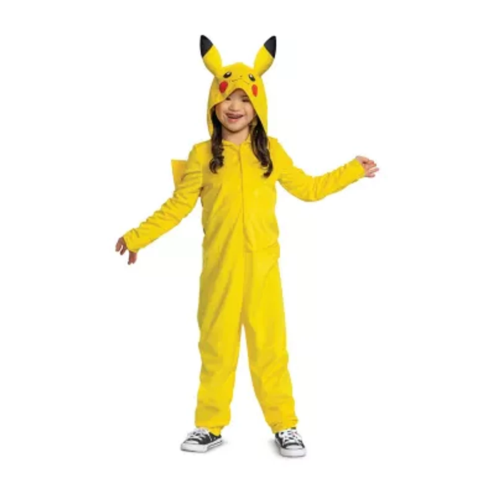 Little & Big Kid Unisex Pikachu Adaptive Pokeman Costume