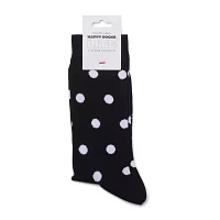 Happy Socks LITE Dot Mens 1 Pair Crew Socks
