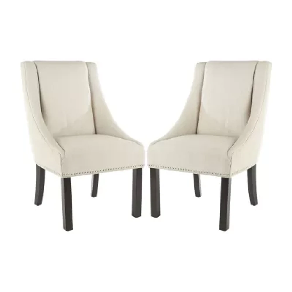 Morris Dining Collection 2-pc. Upholstered Tufted Chair