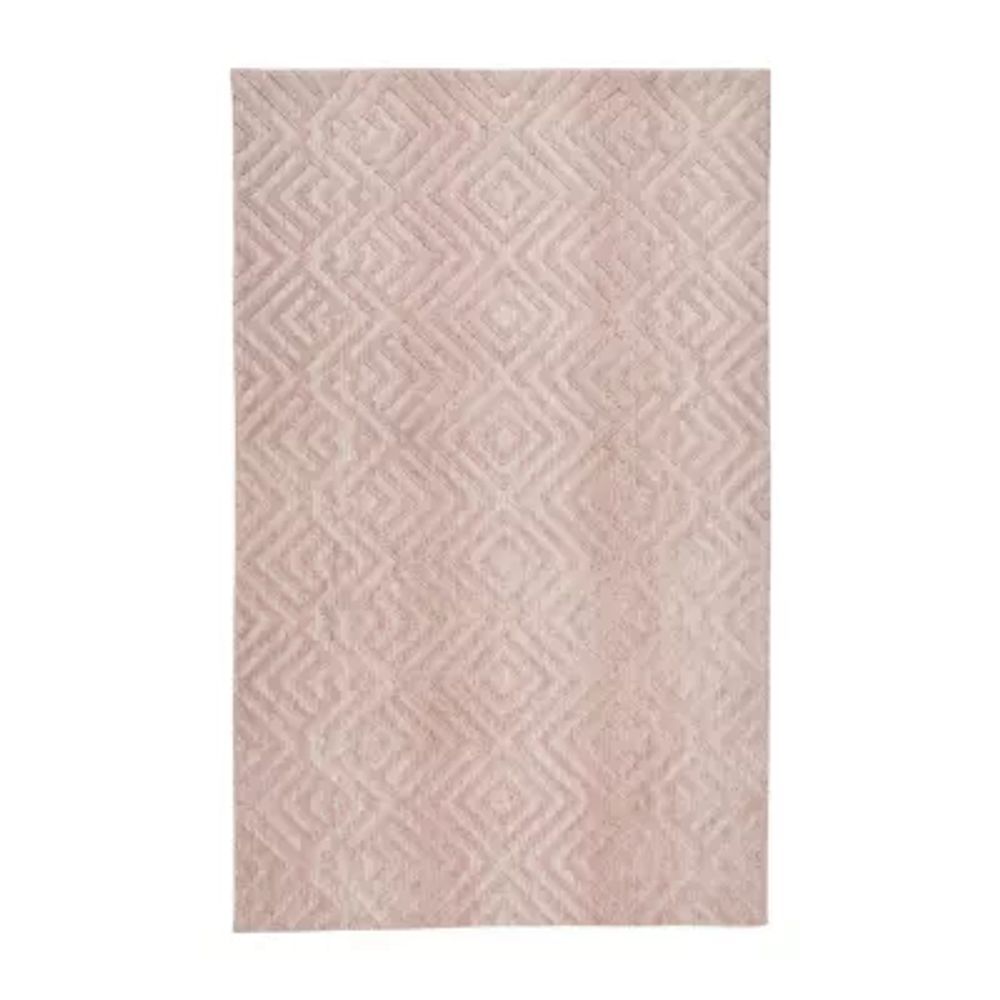 Weave And Wander Tatiana Geometric Indoor Rectangular Accent Rug