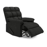 ProLounger Barbera Wall Hugger Biscuit Tufted Recliner Stain-Resistant Microfiber