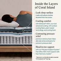 Beautyrest Harmony Lux Coral Island 13.5" Extra Firm Tight Top - Mattress + Box Spring