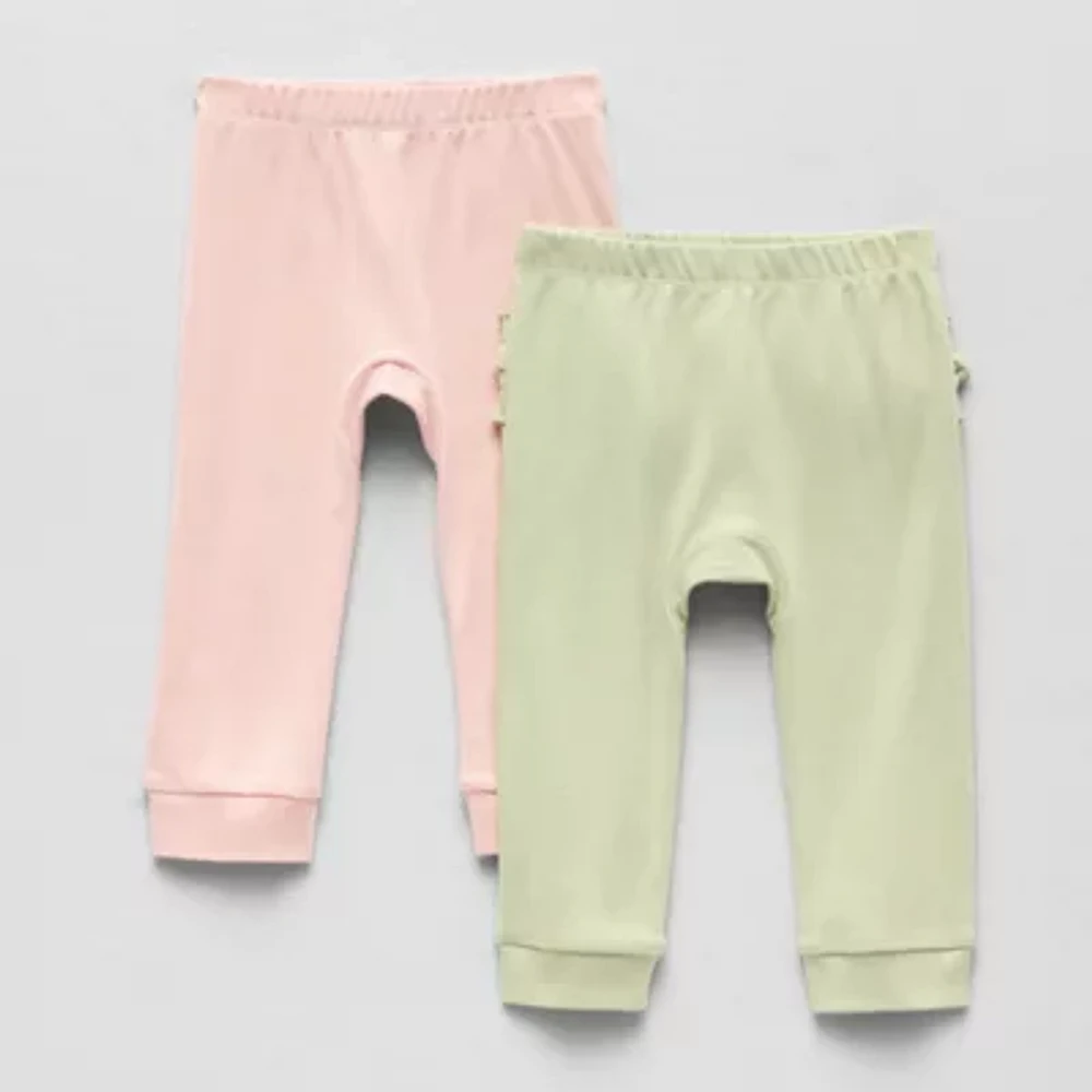 Okie Dokie Baby Girls Tapered Regular Fit Jogger Pant