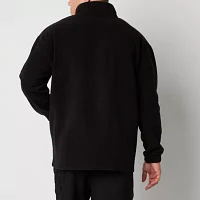 Xersion Polar Fleece Mens Long Sleeve Mock Neck Top Big and Tall