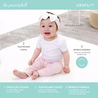 The Peanutshell Baby Girls Easy-on + Easy-off Straight Regular Fit Pull-On Pant